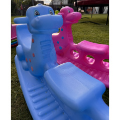 Bujak 2-osobowy Dino niebieski / Woopie