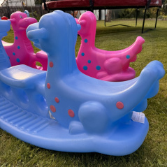 Bujak 2-osobowy Dino niebieski / Woopie