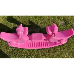 Bujak 2-osobowy Dino różowy / Woopie