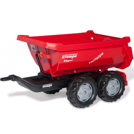 Rolly Toys rollyTrailer Przyczepa wywrotka Halfpipe Krampe