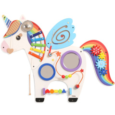 Tablica sensoryczno-manipulacyjna Jednorożec / Viga