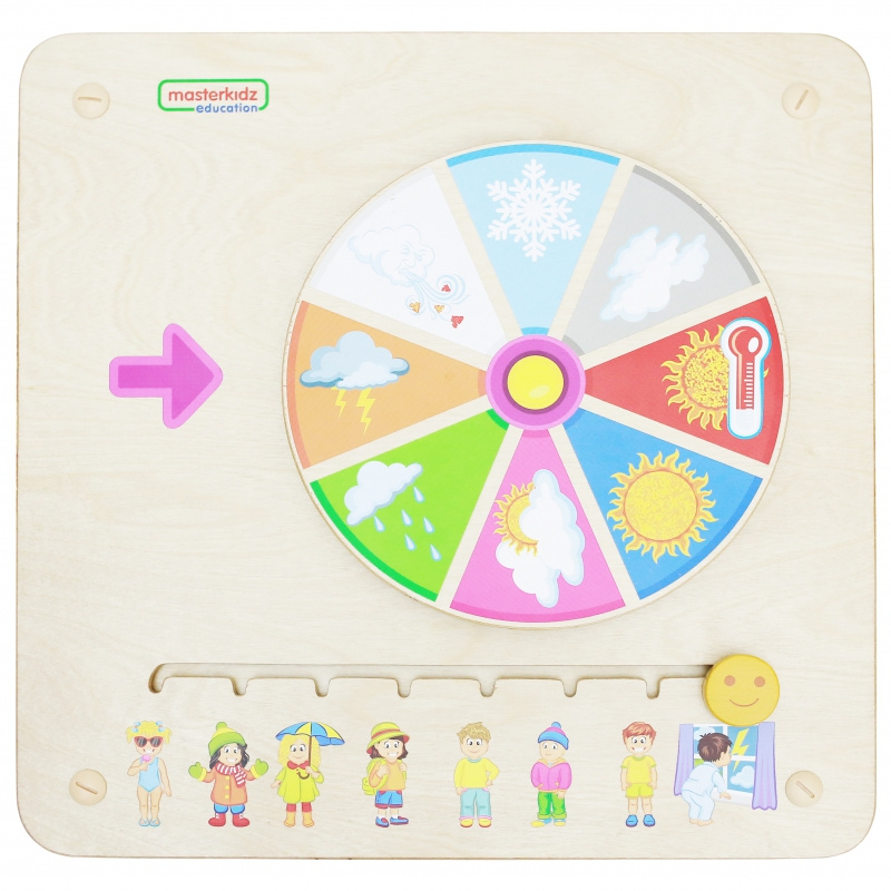 Tablica edukacyjna Pogoda / Masterkidz Tablica edukacyjna Pogoda / Masterkidz