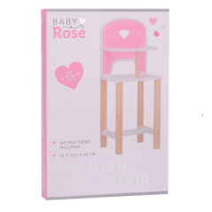krzesełko do karmienia dla lalek Baby Rose / Joueco