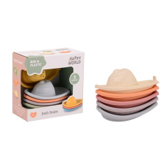 Łódki do kąpieli Happy World 5 szt. / Joueco