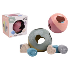 Mini sorter kształtów piłka zielona Happy World / Joueco