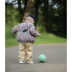 Piłka Safari zielona 14 cm Happy World / Joueco