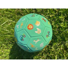 Piłka Safari zielona 14 cm Happy World / Joueco