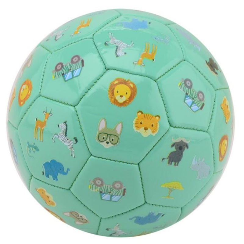 Piłka Safari zielona 14 cm Happy World / Joueco Piłka Safari zielona 14 cm Happy World / Joueco