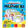 Malowanka Użyj wody, zbudź kolory! Farbki i pędzelek. Pojazdy / Aksjomat