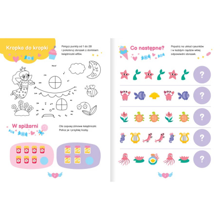 Aktywizujące zadania z naklejkami 3D Księżniczki / Aksjomat