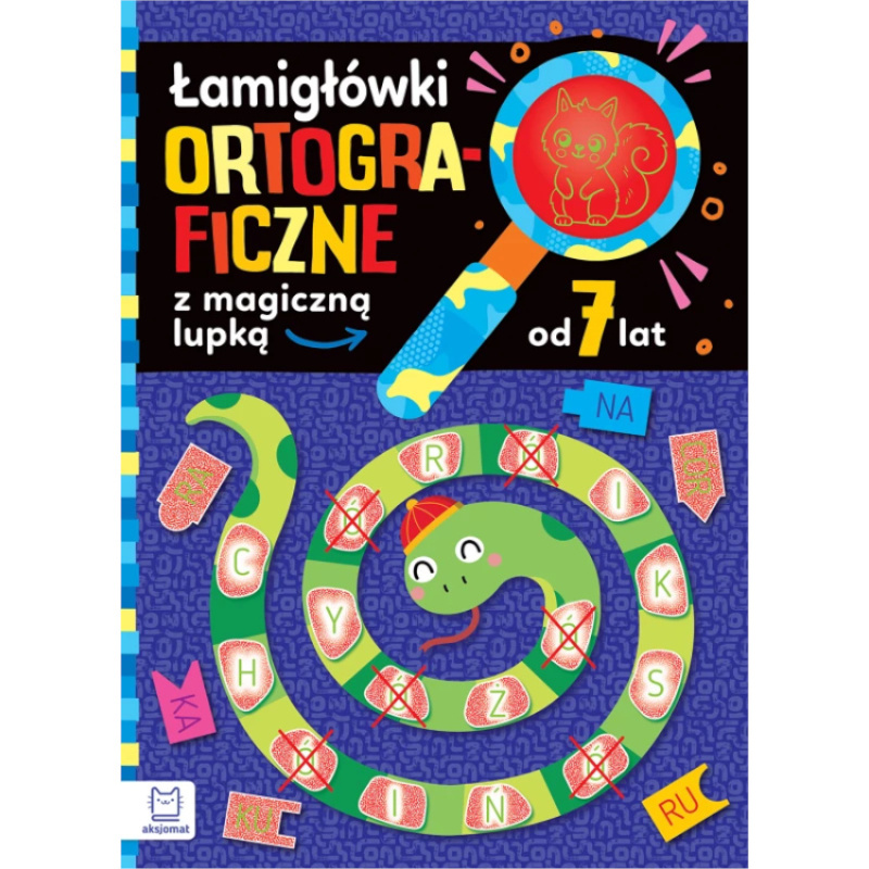 Łamigłówki ortograficzne z magiczną lupką / Aksjomat