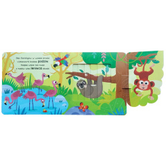 Czytanka z ruchomymi obrazkami W dżungli / Aksjomat