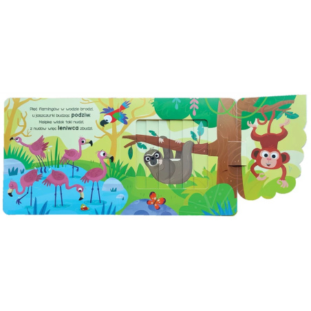 Czytanka z ruchomymi obrazkami W dżungli / Aksjomat