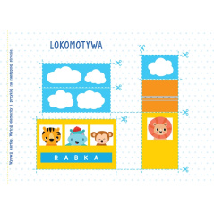 Wycinanki z nożyczkami Krokodylek ciach, ciach! / Aksjomat