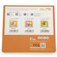 Mini puzzle maluszka Pszczoła 4 el. / Viga