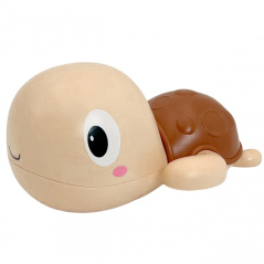 Nakręcany pływający żółwik brązowy / Woopie