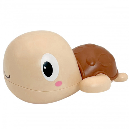 Nakręcany pływający żółwik brązowy / Woopie