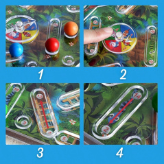 Gra planszowa Węże i drabinki 3D / Woopie