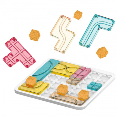 Układanka logiczna Kolorowa ścieżka / Woopie