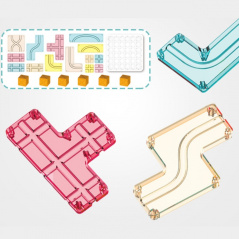 Układanka logiczna Kolorowa ścieżka / Woopie