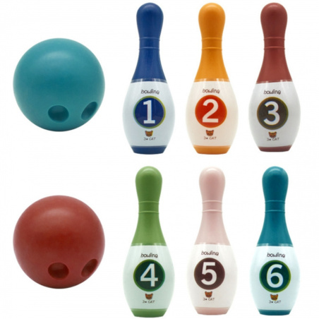 Kolorowe kręgle z cyferkami / Woopie