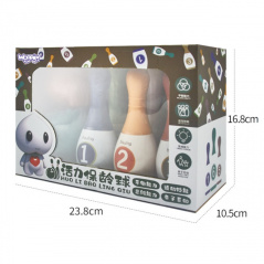 Kolorowe kręgle z cyferkami / Woopie