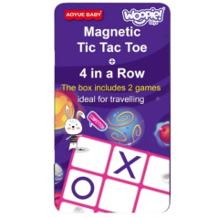 Gra planszowa kółko i krzyżyk + 4 w rzędzie / Woopie