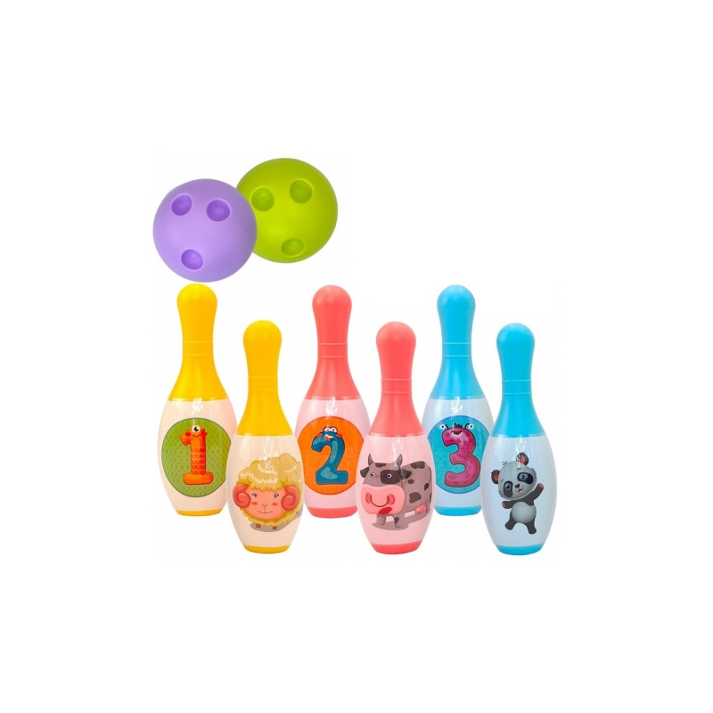 Kręgle zwierzaki i cyferki / Woopie