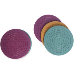 Ścieżka sensoryczna Płaskie dyski z fakturami 6 szt. / Gonge