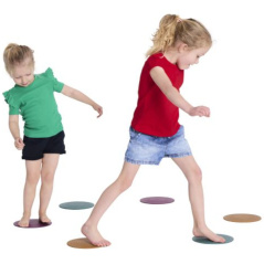 Ścieżka sensoryczna Płaskie dyski z fakturami 6 szt. / Gonge