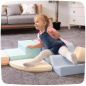 Zestaw miękkich modułów pastelowych Little Crawler 6 el. / Iglu