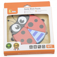 Pierwsze puzzle maluszka Biedronka 4 el. / Viga