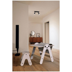 Regulowana sztaluga 2w1 z krzesełkiem Miś / MamaToyz