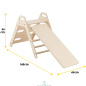 Zestaw wspinaczkowy z drabinką i zjeżdżalnią / MamaToyz
