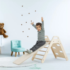 Zestaw wspinaczkowy z drabinką i zjeżdżalnią / MamaToyz