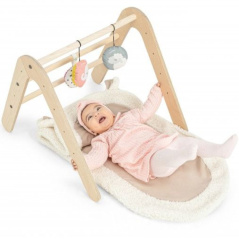 Stojak edukacyjny z mięciutką matą dla niemowląt / MamaToyz