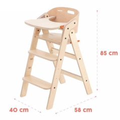 Regulowane krzesełko do karmienia / MamaToyz