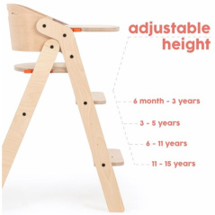 Regulowane krzesełko do karmienia / MamaToyz