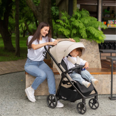 Spacerówka Bravo Lite Glossy Beige / Carrello