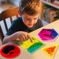 Gniotki sensoryczne z cieczą squishy 4 kształty / Tullo