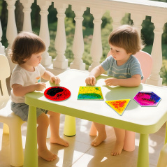 Gniotki sensoryczne z cieczą squishy 4 kształty / Tullo