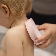 Gąbka kąpielowa dla dzieci i niemowląt Różowa / Babyono