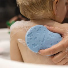 Gąbka kąpielowa dla dzieci i niemowląt Niebieska / Babyono