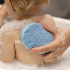 Gąbka kąpielowa dla dzieci i niemowląt Niebieska / Babyono