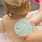 Gąbka kąpielowa dla dzieci i niemowląt Zielona / Babyono Gąbka kąpielowa dla dzieci i niemowląt Zielona / Babyono