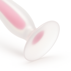 Silikonowa szczoteczka do zębów w kształcie U Różowa / Bocioland