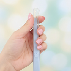 Łyżeczka silikonowa Niebieska / Bocioland