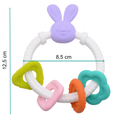 Gryzak silikonowy Króliczek / Bocioland