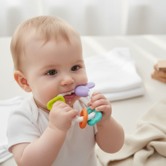 Gryzak silikonowy Króliczek / Bocioland