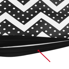 Etui na nawilżane chusteczki Czarno-białe / Bocioland